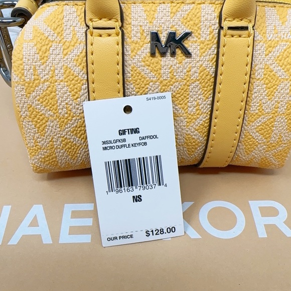 Michael Kors Micro Duffle Keyfob - Picture 8 of 8